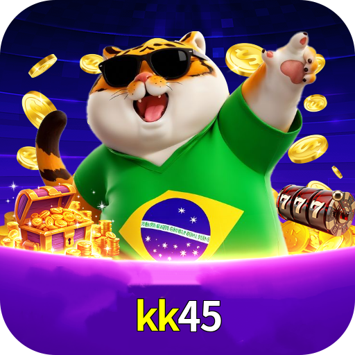 Imagem promocional da kk45 mostrando a plataforma e suas vantagens